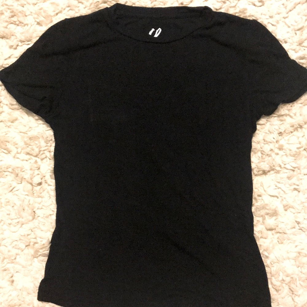 ❌SOLD❌Plain Black Charlotte Russe Shirt